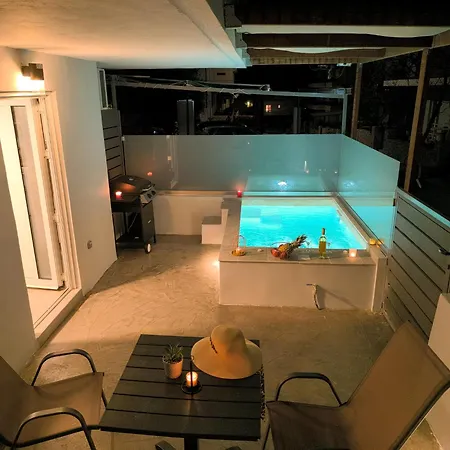 Cozy Private Plunge Pool- Fiber Internet - Private Parking Chania (Crete)